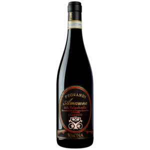 Studio image of Amarone Pegrandi Classico DOCG u2013 Rich and Elegant Valpolicella Red Wine (75cl) bottle shot u2013 Italian red wine u2013 buy Amarone Pegrandi Clu2026
