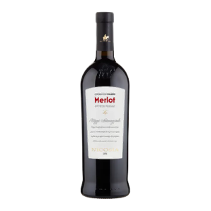 Studio image of Merlot Sicilia wine bottle shot u2013 Italian red wine u2013 buy Merlot Sicilia wine online in the UK u2013 order Italian wine with UK delivery