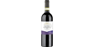 Studio image of Montepulciano Toscana wine bottle shot u2013 Italian red wine u2013 buy Montepulciano Toscana wine online in the UK