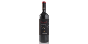 Studio image of Pedastella Carignano Isola dei Nuraghi IGT u2013 Premium Sardinian Red Wine (75cl) bottle shot u2013 Italian red wine u2013 buy Pedastella Carignanu2026
