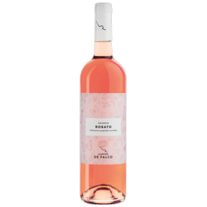 Studio image of Negroamaro Puglia wine bottle shot u2013 Italian rosu00e9 wine u2013 buy Negroamaro Puglia wine online in the UK